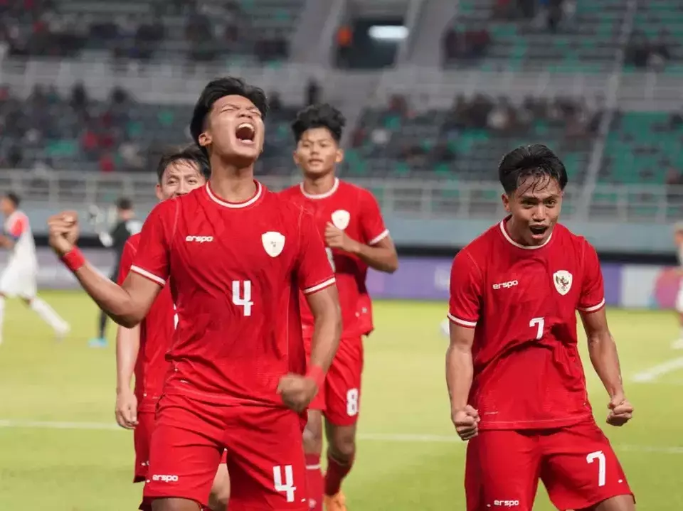 Pemain Timnas Indonesia U-19.