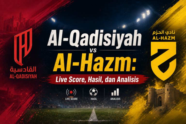 al-qadisiyah - Al-Qadisiyah vs Al-Hazm: Live Score, Hasil, dan Analisis