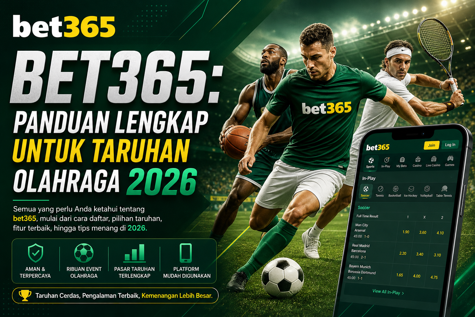 bet365 - Bet365: Panduan Lengkap untuk Taruhan Olahraga 2026