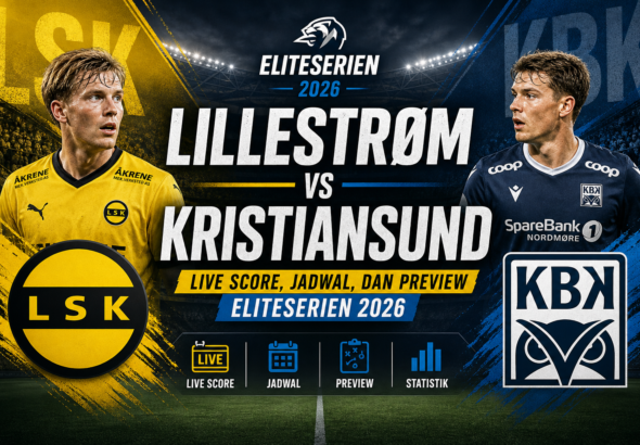 eliteserien - Lillestrøm vs Kristiansund: Live Score, Jadwal, dan Preview Eliteserien 2026