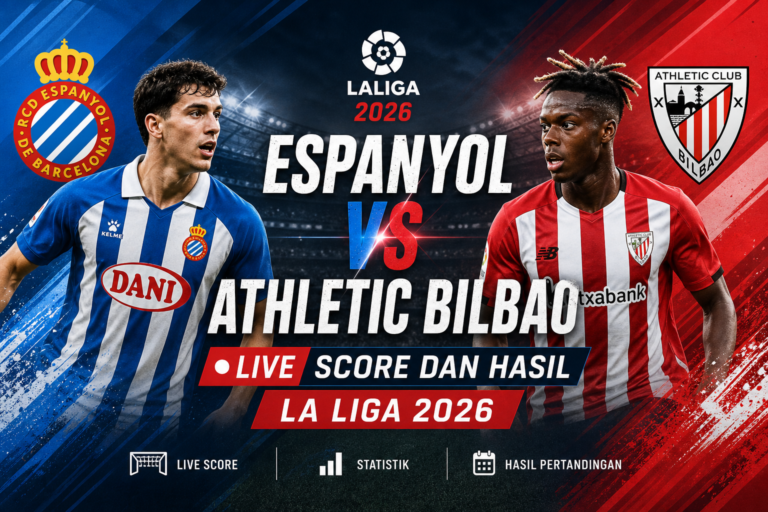 espanyol - Espanyol vs Athletic Bilbao: Live Score dan Hasil La Liga 2026