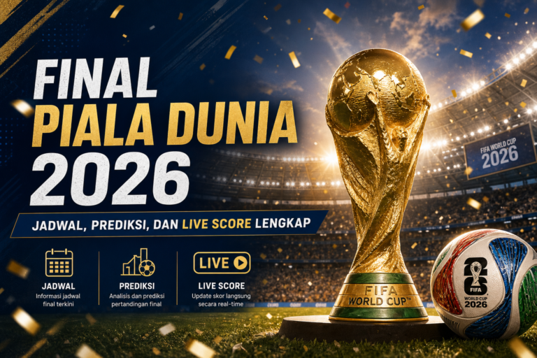 final - Final Piala Dunia 2026: Jadwal, Prediksi, dan Live Score Lengkap