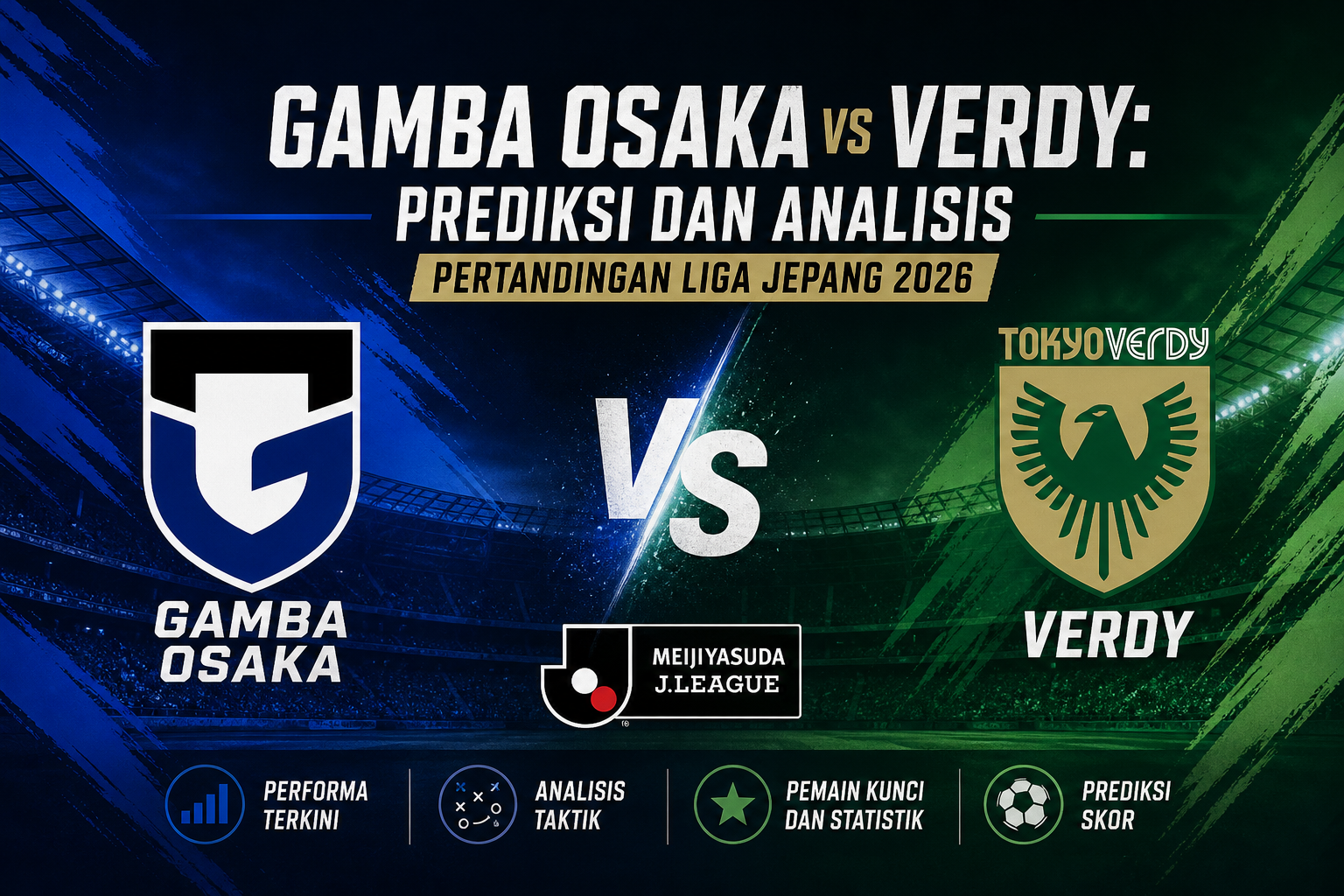 gamba - Gamba Osaka vs Verdy: Prediksi dan Analisis Pertandingan Liga Jepang 2026