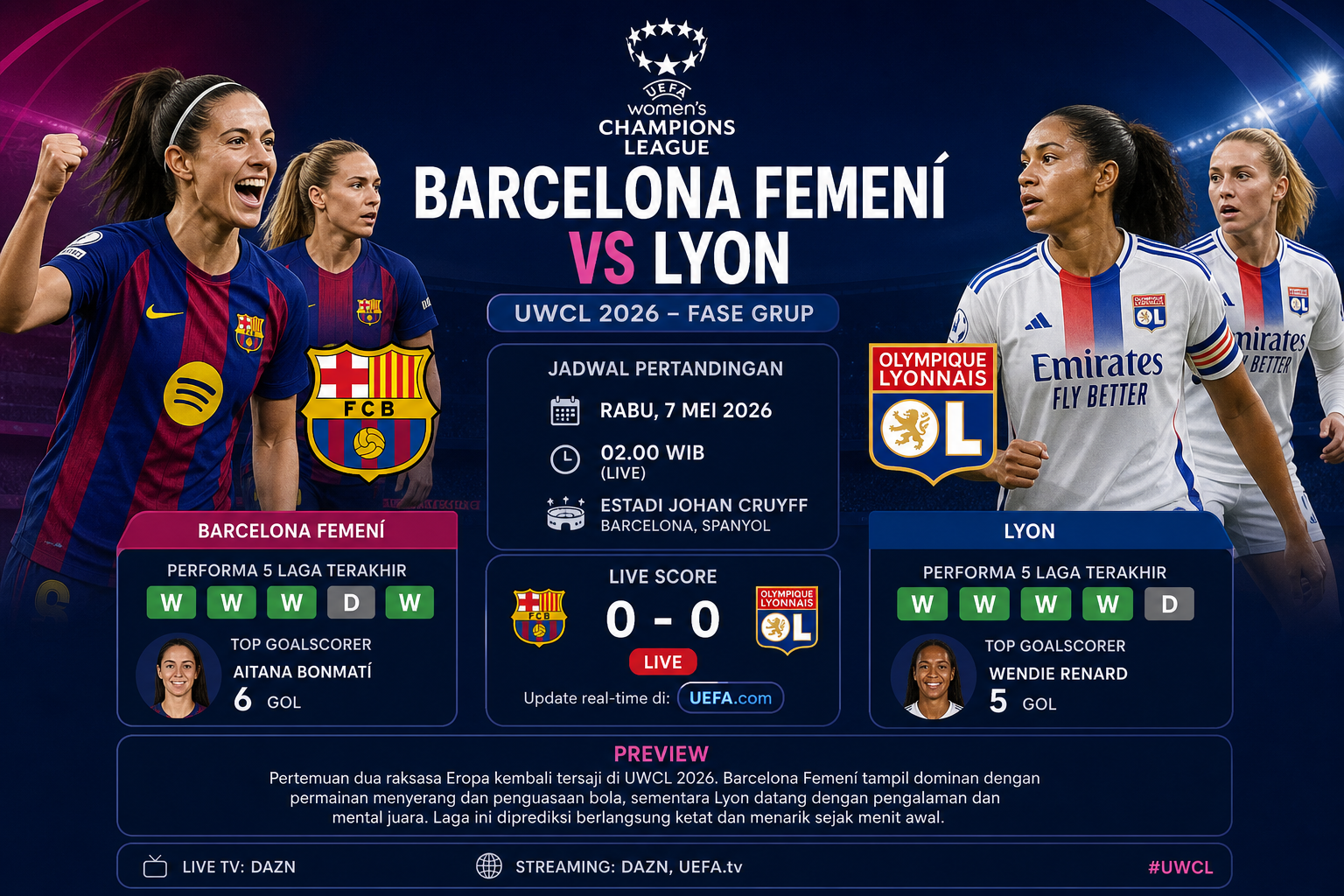 Jadwal Pertandingan - barcelona