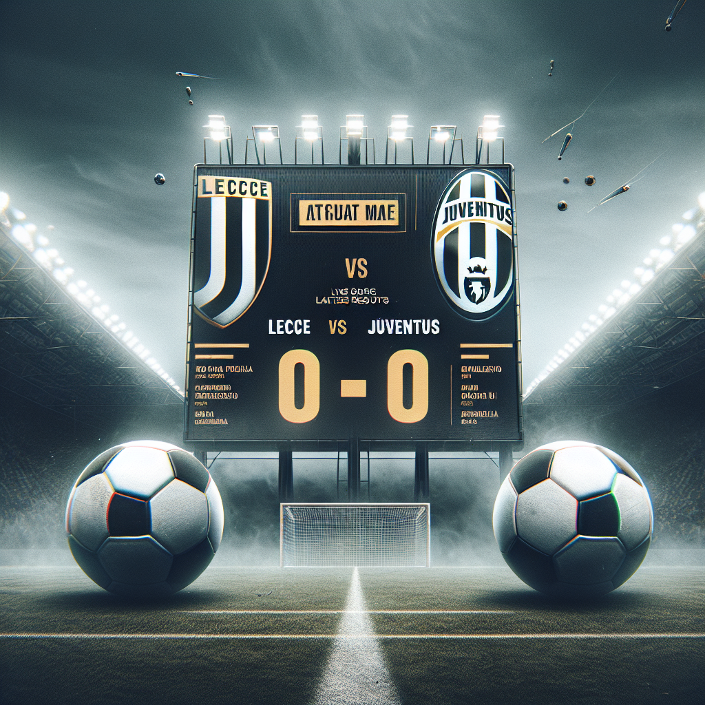 juventus - Lecce vs Juventus: Live Score dan Hasil Serie A Terkini