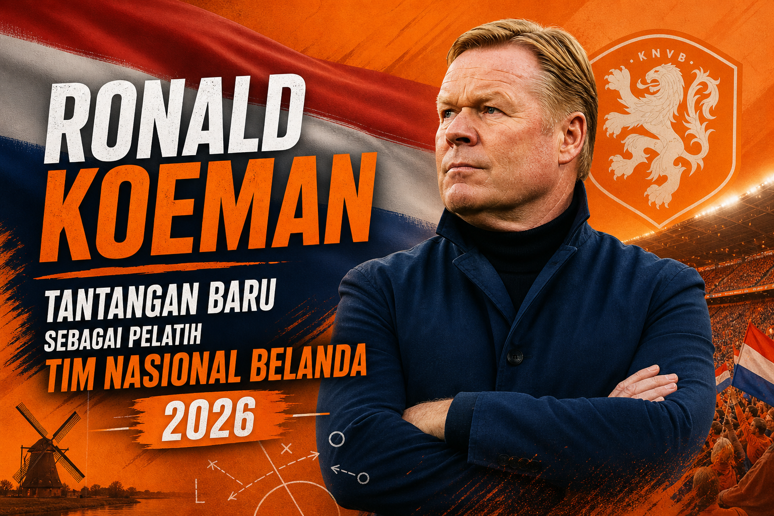 koeman - Ronald Koeman: Tantangan Baru sebagai Pelatih Tim Nasional Belanda 2026