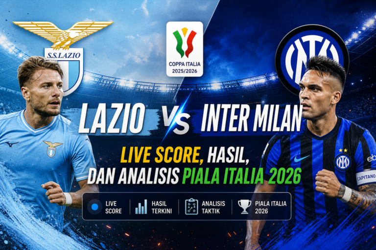lazio - Lazio vs Inter Milan: Live Score, Hasil, dan Analisis Piala Italia 2026