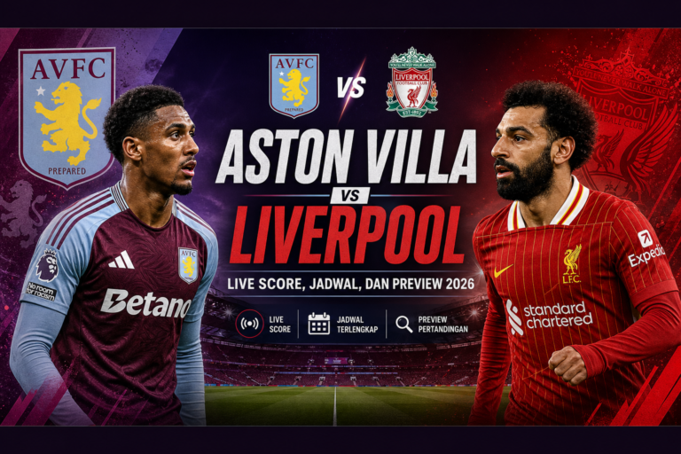 liverpool - Aston Villa vs Liverpool: Live Score, Jadwal, dan Preview 2026