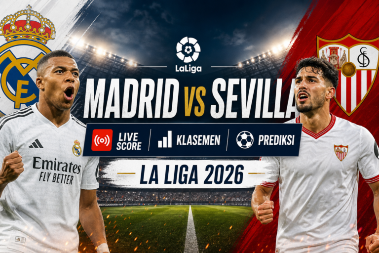 madrid - Madrid vs Sevilla: Live Score, Klasemen, dan Prediksi La Liga 2026