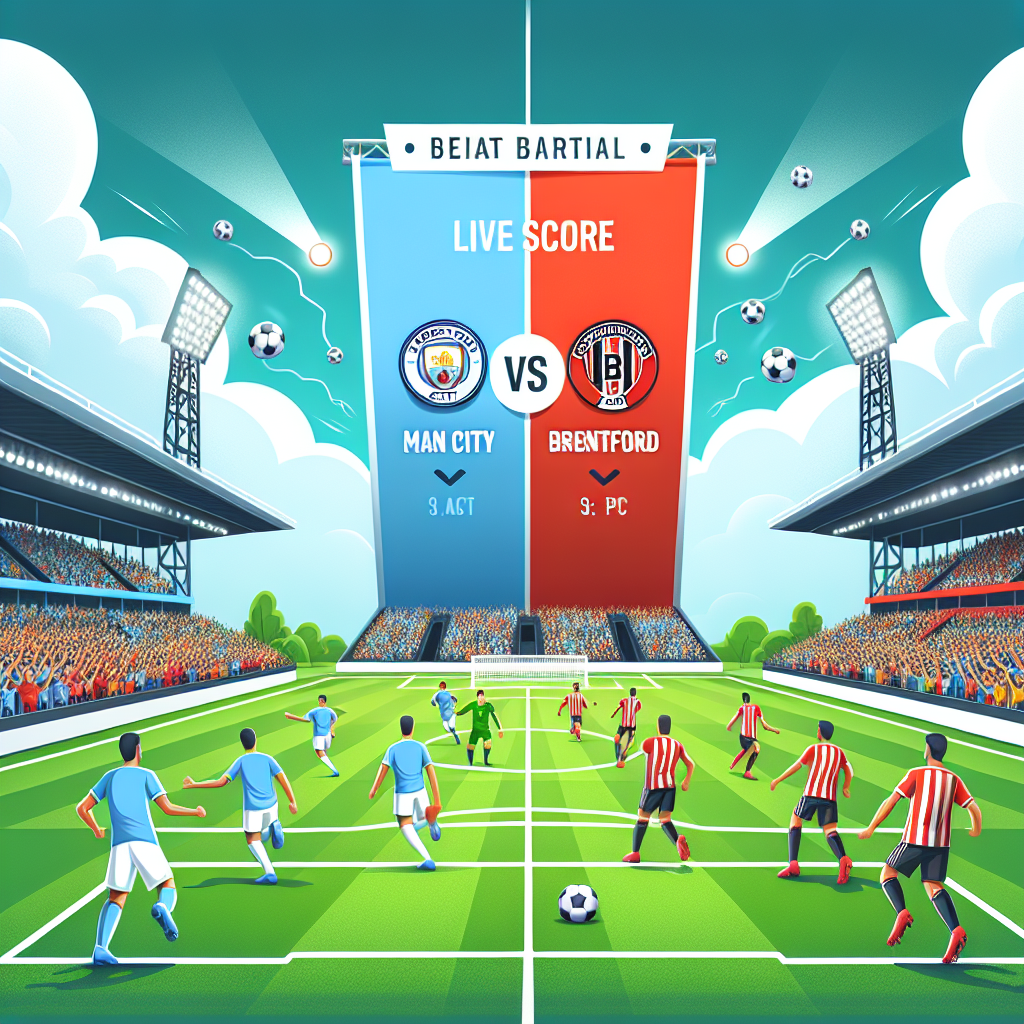 manchester - Man City vs Brentford: Live Score dan Hasil Pertandingan