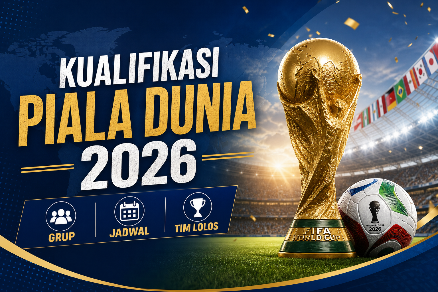 piala - Kualifikasi Piala Dunia 2026: Grup, Jadwal, dan Tim Lolos