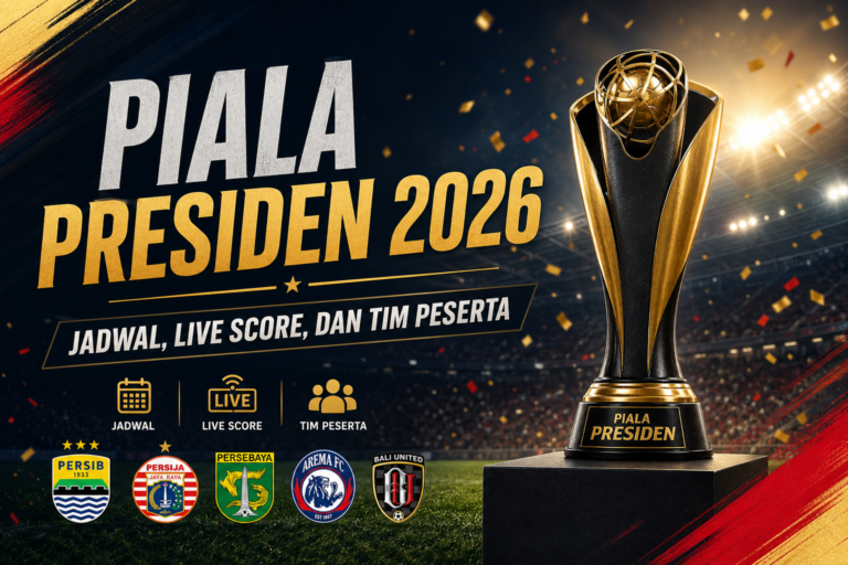 piala - Piala Presiden 2026: Jadwal, Live Score, dan Tim Peserta