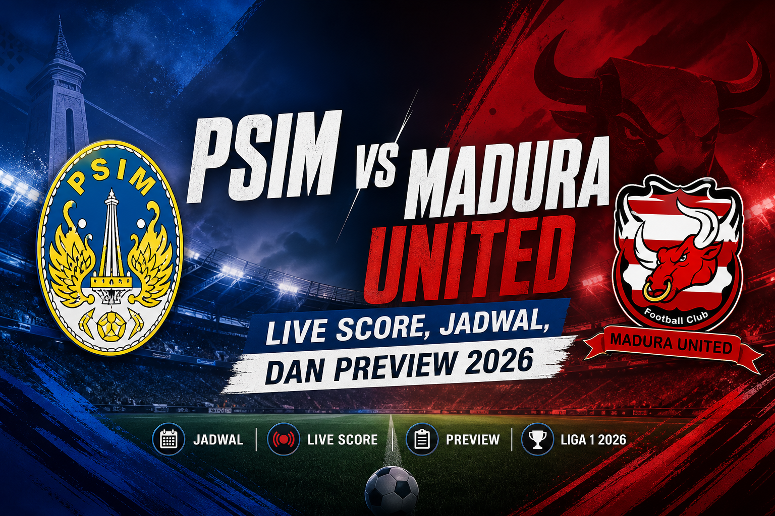 psim - PSIM vs Madura United: Live Score, Jadwal, dan Preview 2026