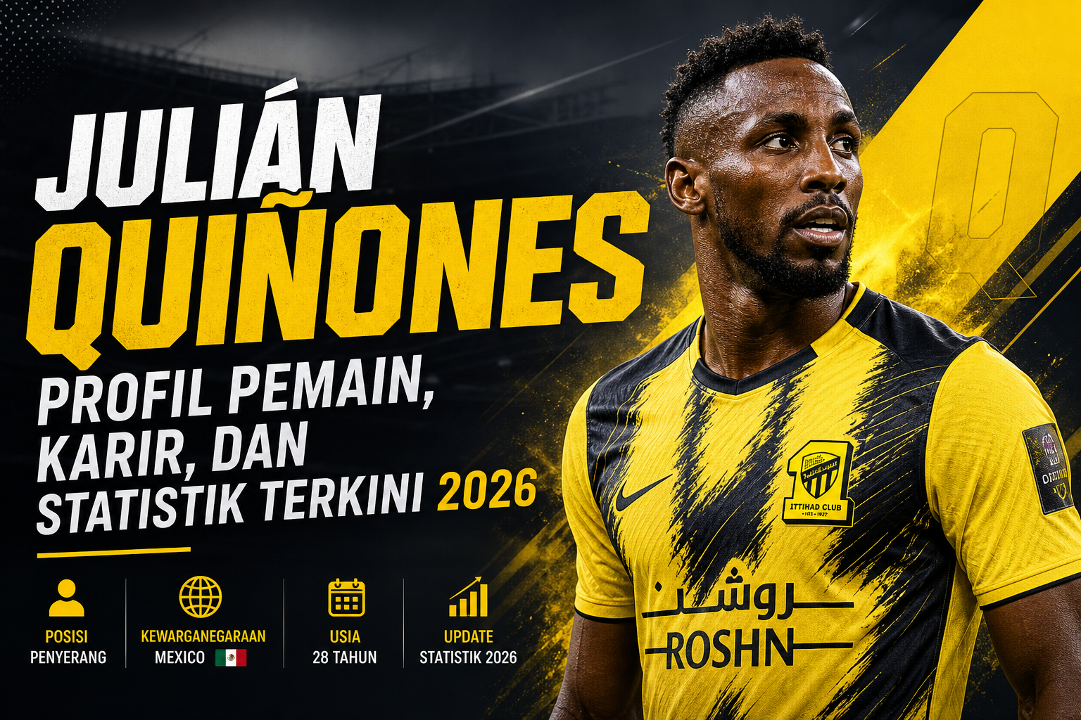 quiñones - Julián Quiñones: Profil Pemain, Karir, dan Statistik Terkini 2026
