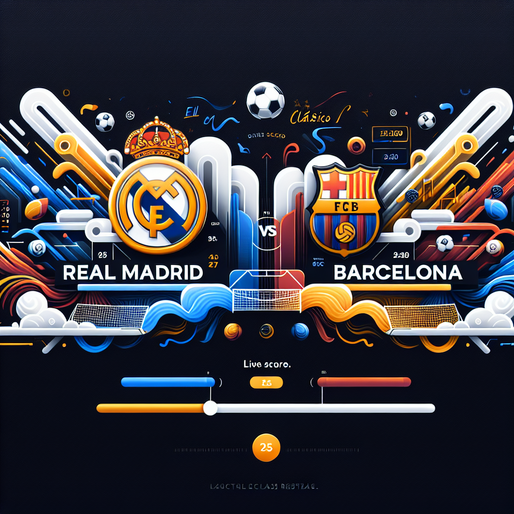 real - Real Madrid vs Barcelona: Live Score dan Hasil El Clásico Terkini