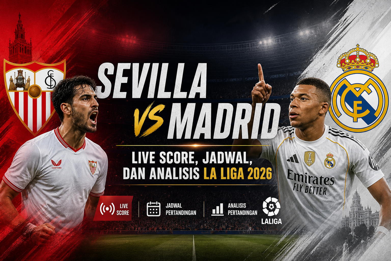 sevilla - Sevilla vs Madrid: Live Score, Jadwal, dan Analisis La Liga 2026