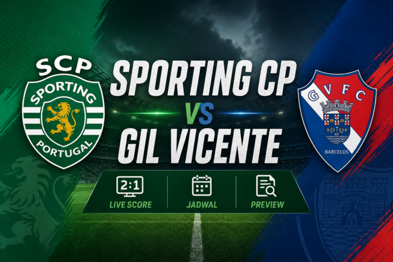 sporting - Sporting CP vs Gil Vicente: Live Score, Jadwal, dan Preview