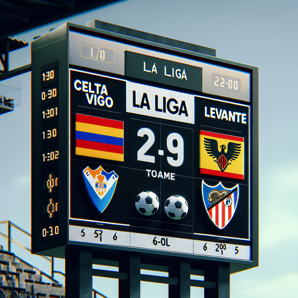 Statistik Pertandingan - celta