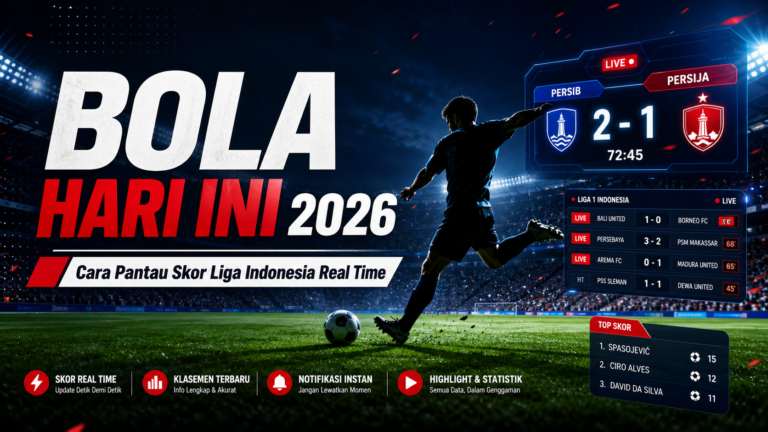 bola - Bola Hari Ini 2026: Cara Pantau Skor Liga Indonesia Real Time