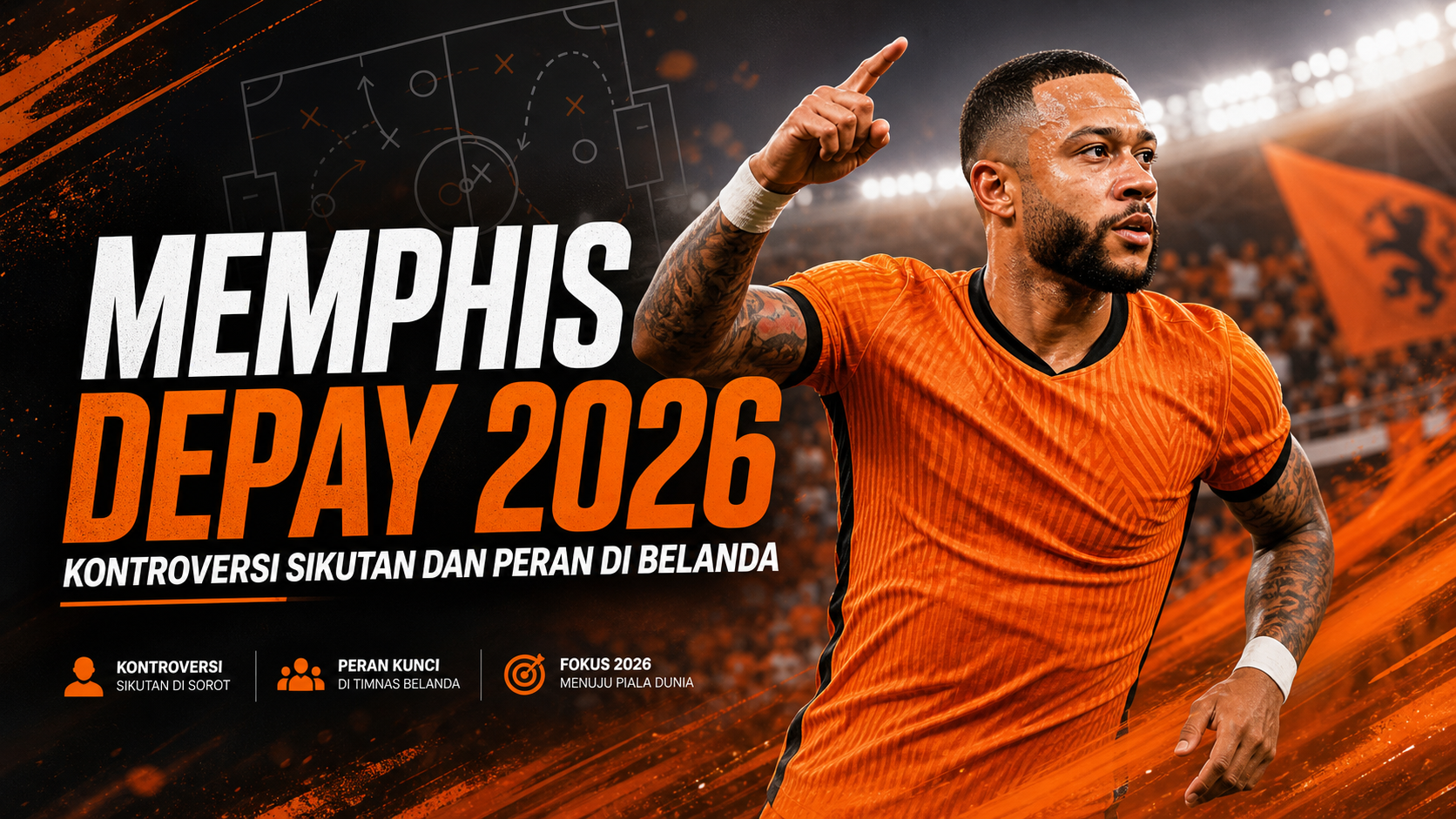depay - Memphis Depay 2026: Kontroversi Sikutan dan Peran di Belanda