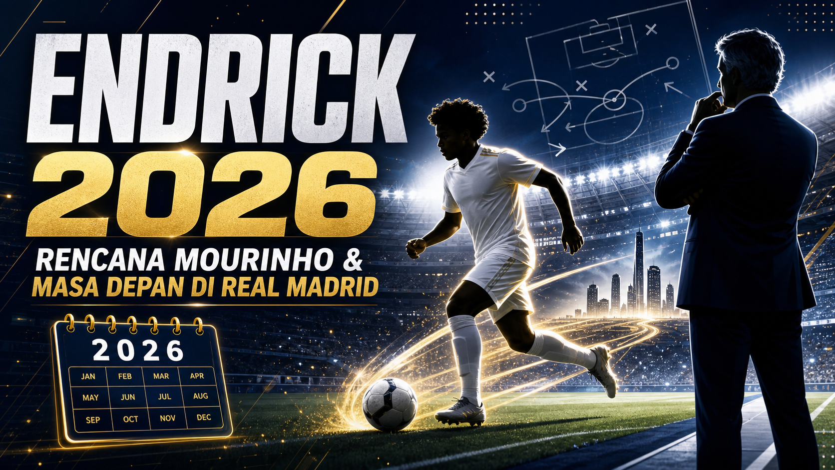 endrick - Endrick 2026: Rencana Mourinho dan Masa Depan di Real Madrid