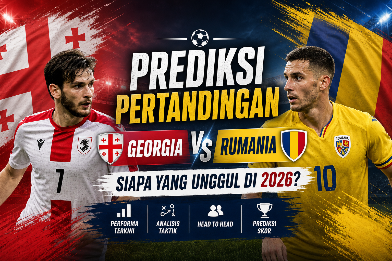 georgia - Prediksi Pertandingan Georgia vs Rumania: Siapa yang Unggul di 2026?