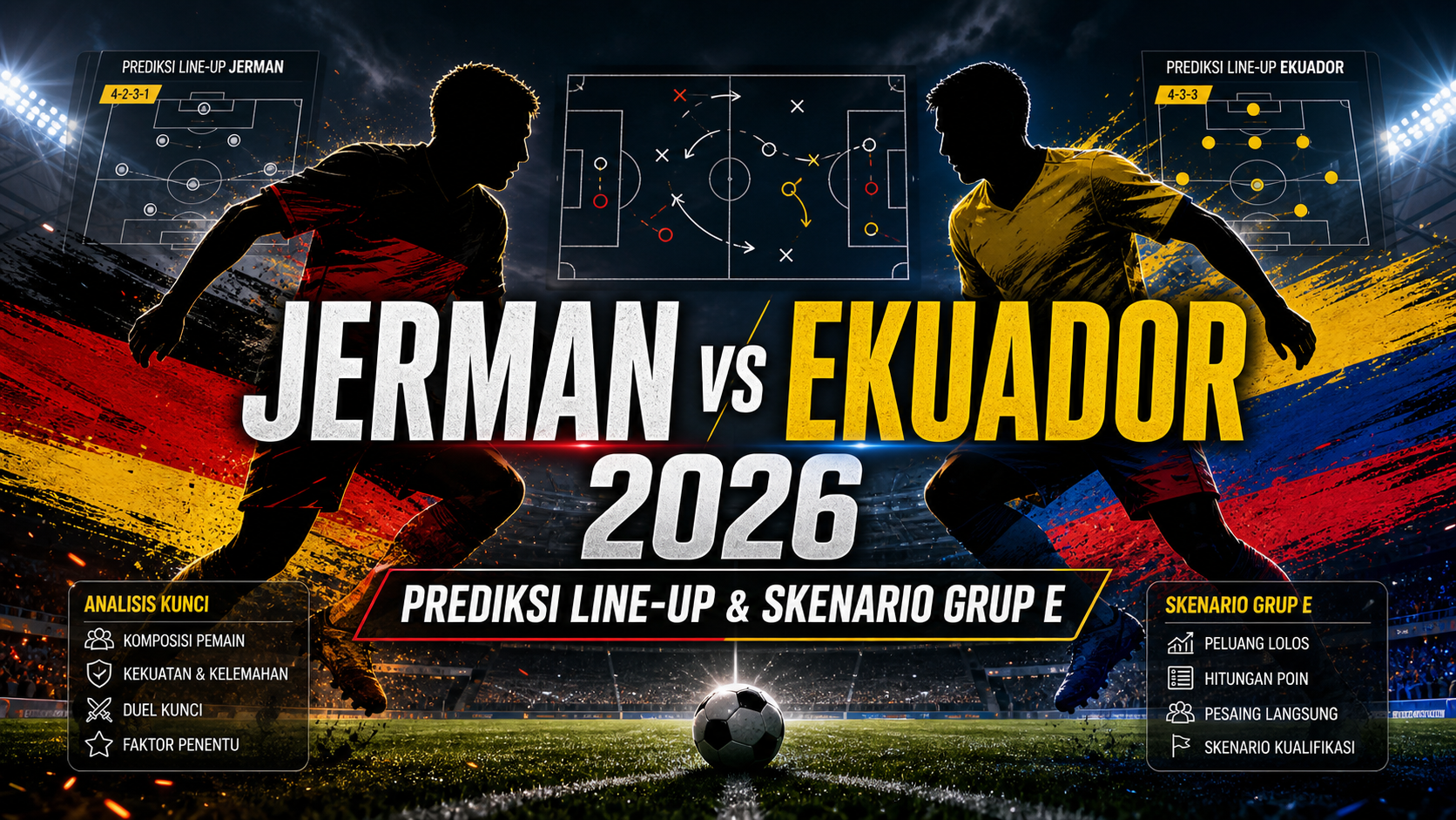 jerman - Jerman vs Ekuador 2026: Prediksi Line-up dan Skenario Grup E