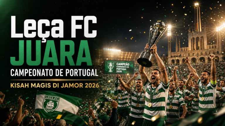 leça - Leça FC Juara Campeonato de Portugal: Kisah Magis di Jamor 2026