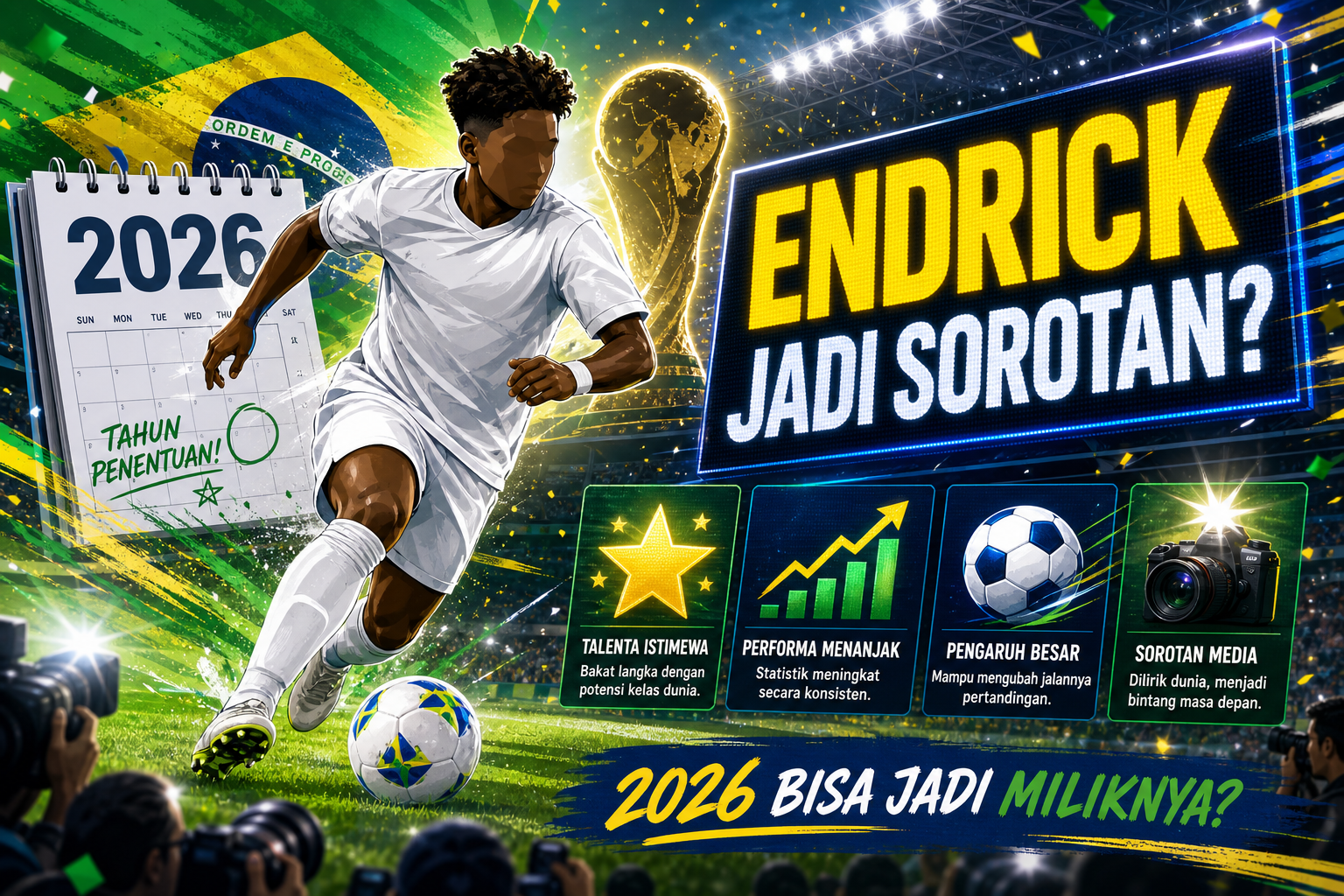 Mengapa Endrick Jadi Sorotan pada 2026? - endrick