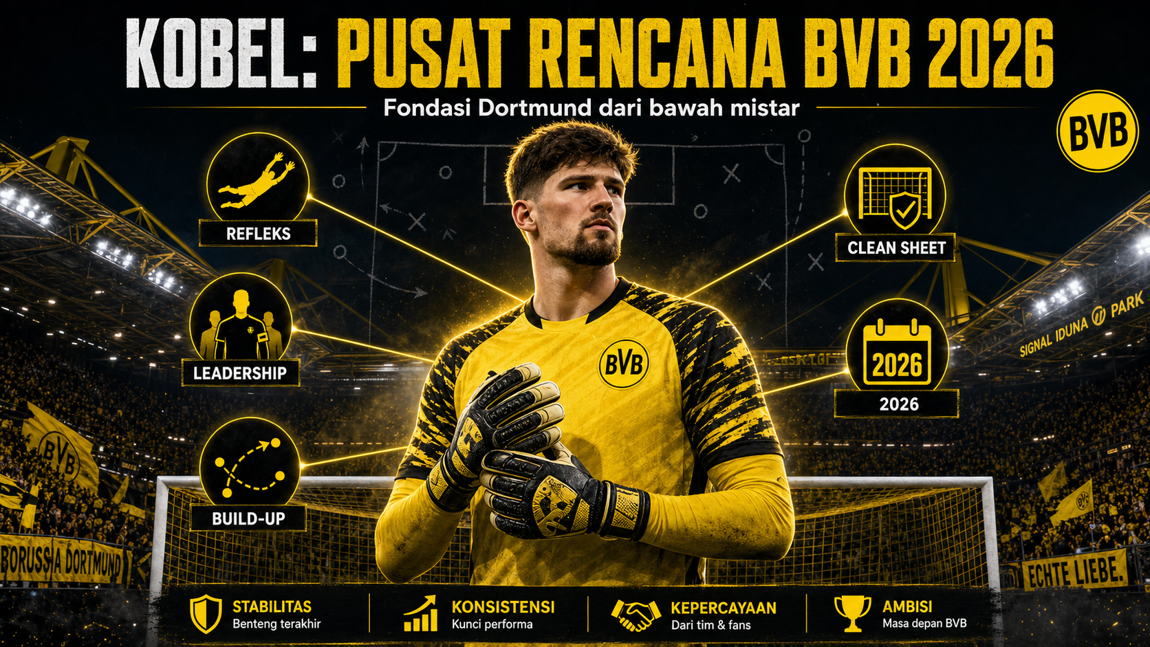Mengapa Gregor Kobel Jadi Pusat Rencana BVB 2026? - kobel