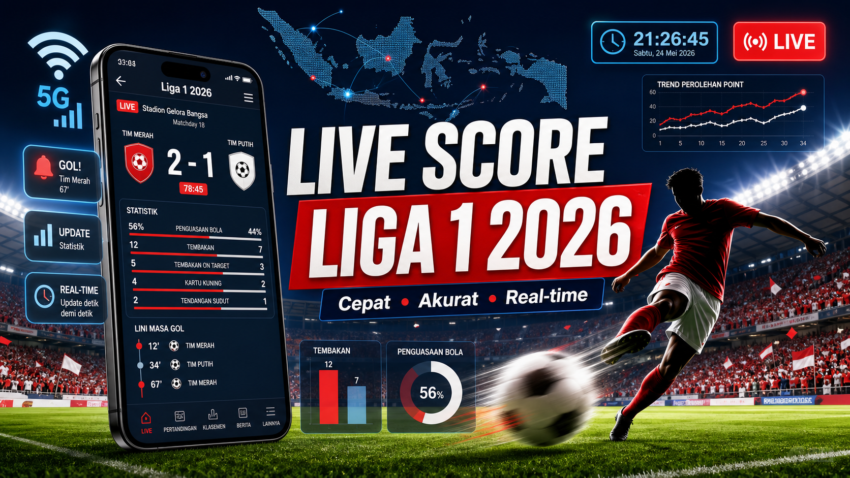 Mengapa Live Score Liga 1 Tetap Penting pada 2026? - bola