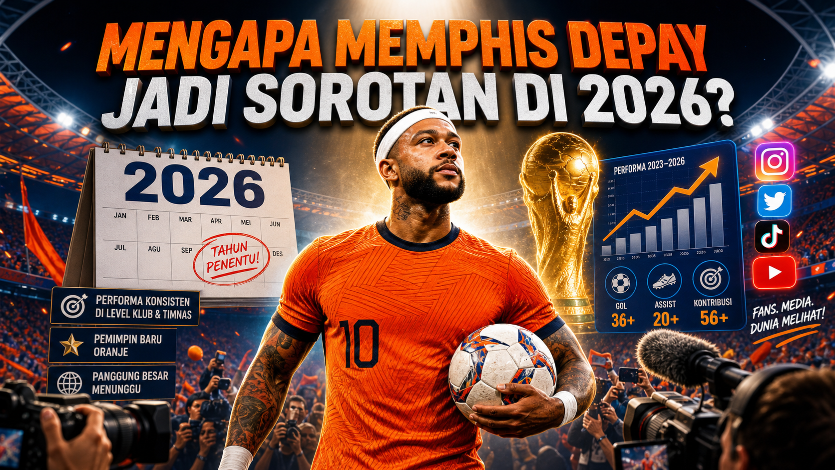 Mengapa Memphis Depay Jadi Sorotan di 2026? - depay