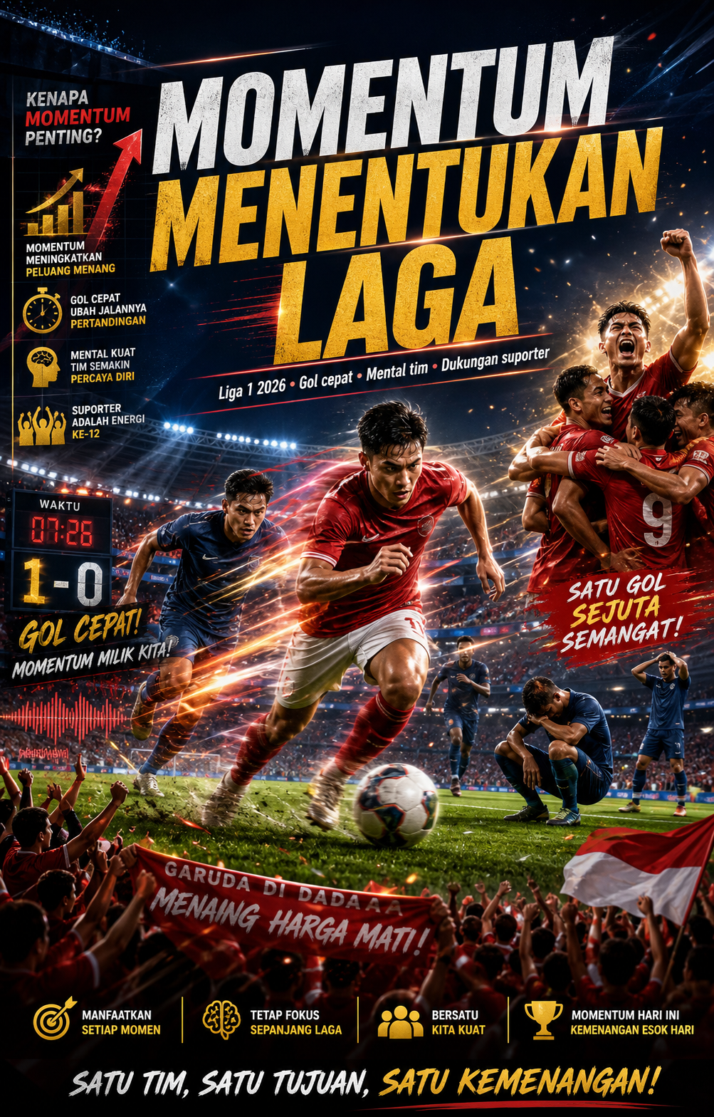 Mengapa Momentum Penting dalam Laga Liga 1 2026? - bola