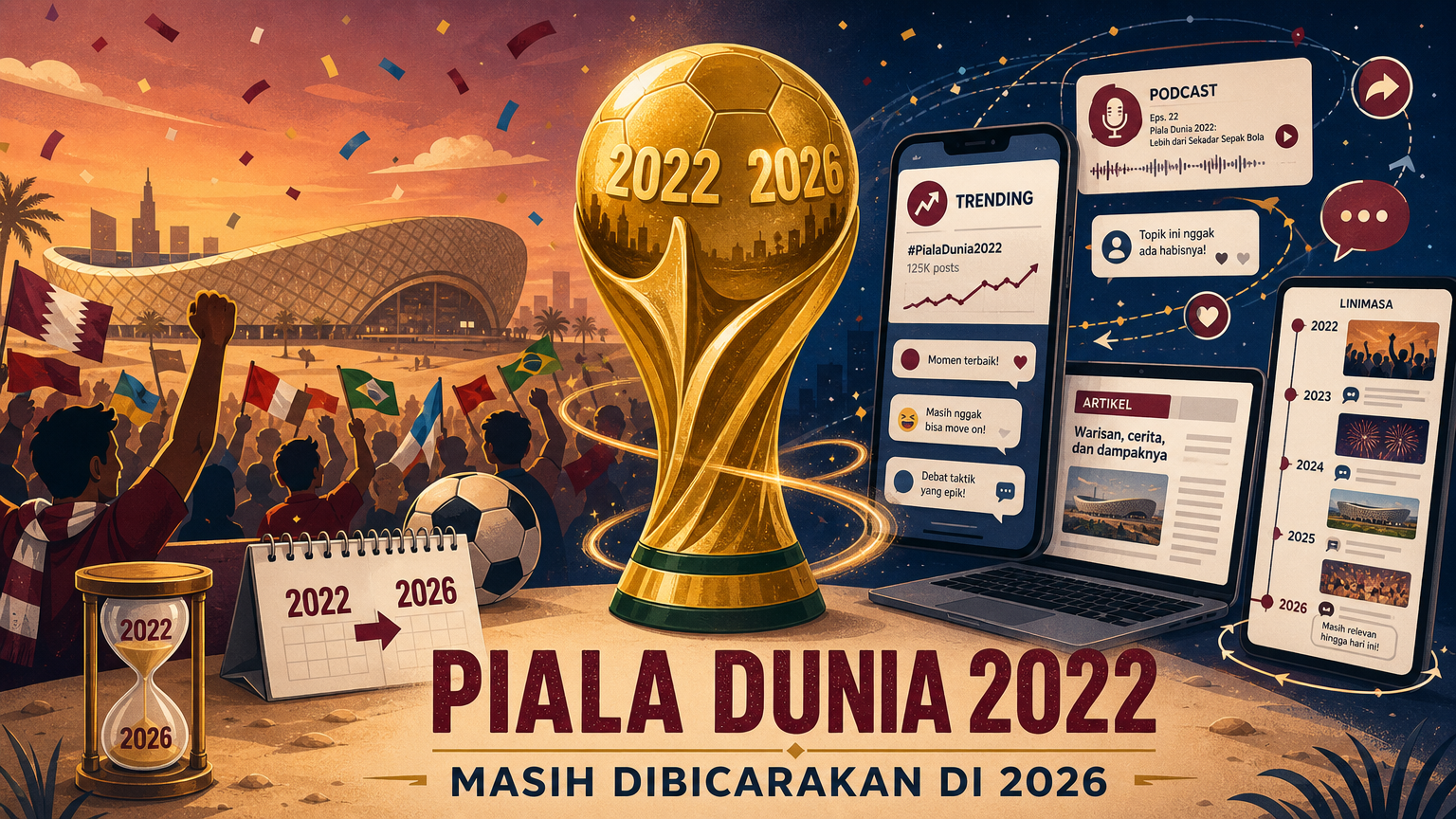 Mengapa Piala Dunia 2022 Masih Dibicarakan pada 2026? - messi
