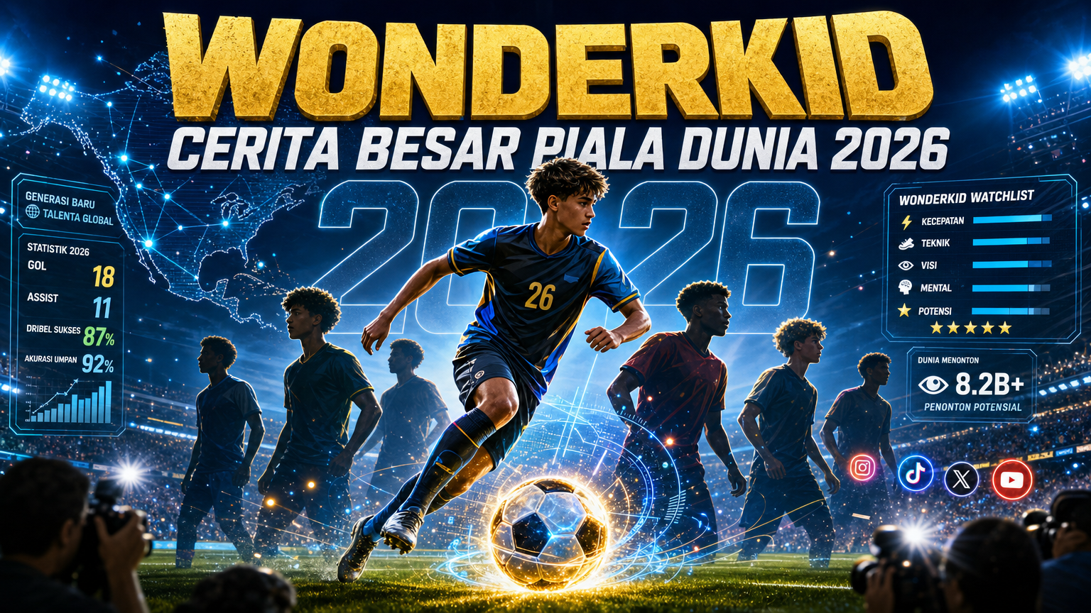 Mengapa Wonderkid Jadi Cerita Besar di Piala Dunia 2026? - fifa