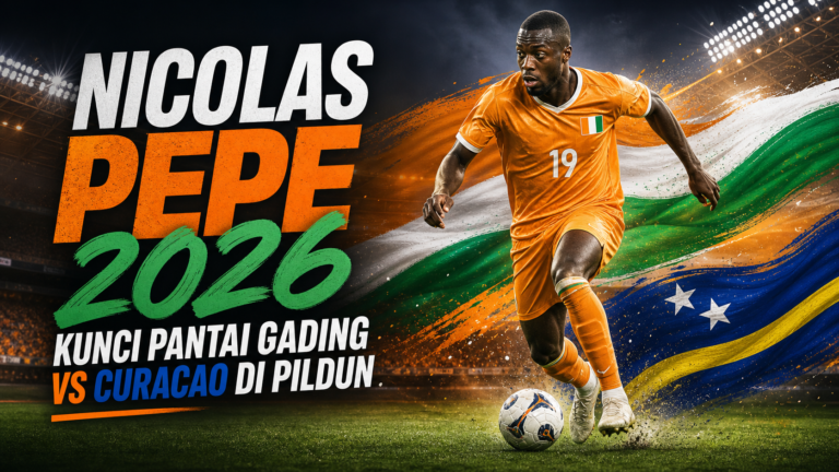 pepe - Nicolas Pepe 2026: Kunci Pantai Gading vs Curacao di Pildun