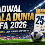 piala - Jadwal Piala Dunia FIFA 2026 25-26 Juni: Laga Penentu Grup Hari Ini