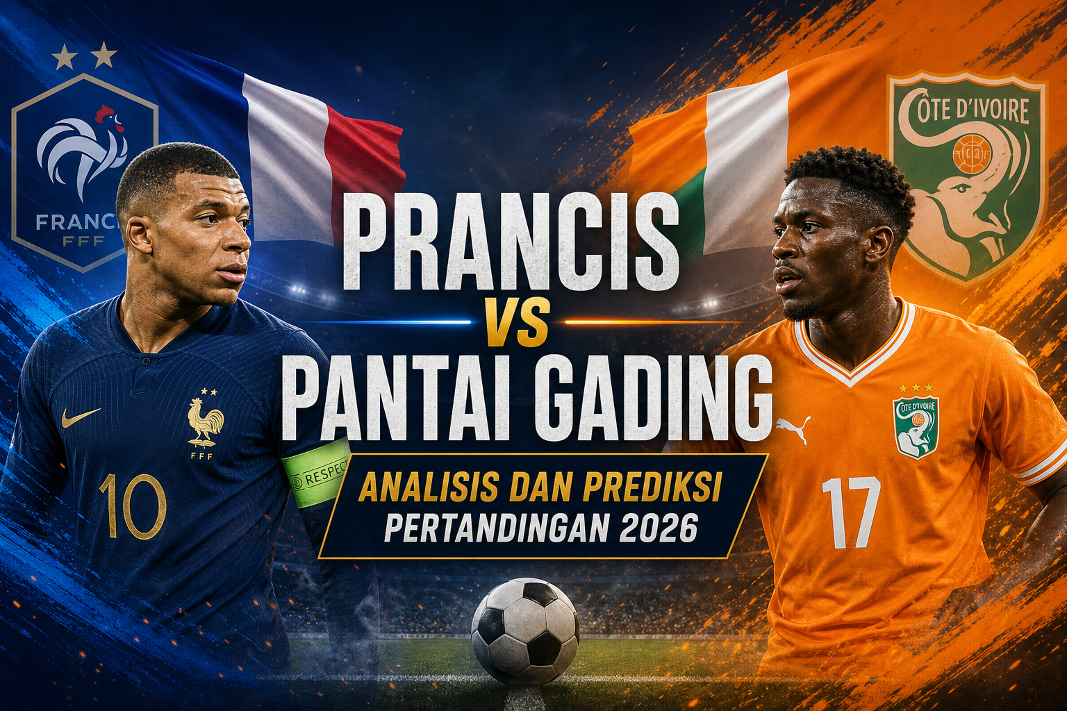 prancis - Prancis vs Pantai Gading: Analisis dan Prediksi Pertandingan 2026