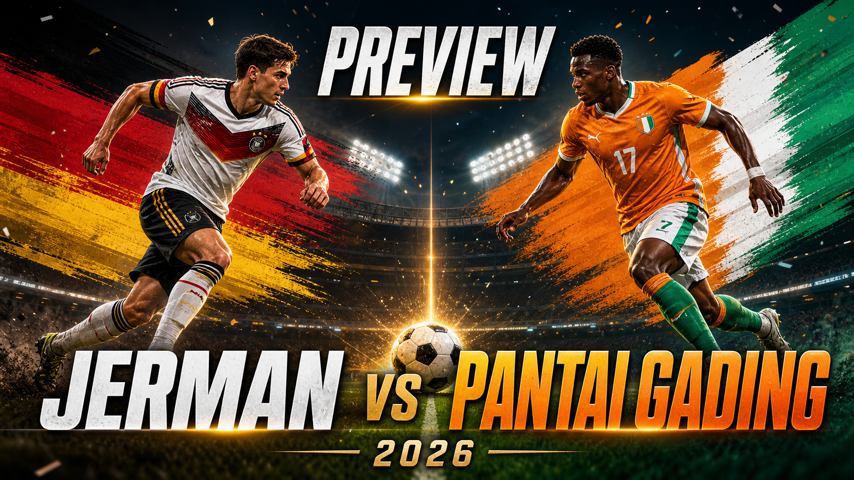 Preview Jerman vs Pantai Gading 2026 - jerman