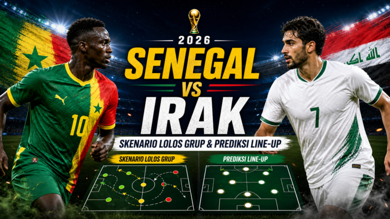 senegal - Senegal vs Irak 2026: Skenario Lolos Grup dan Prediksi Line-up