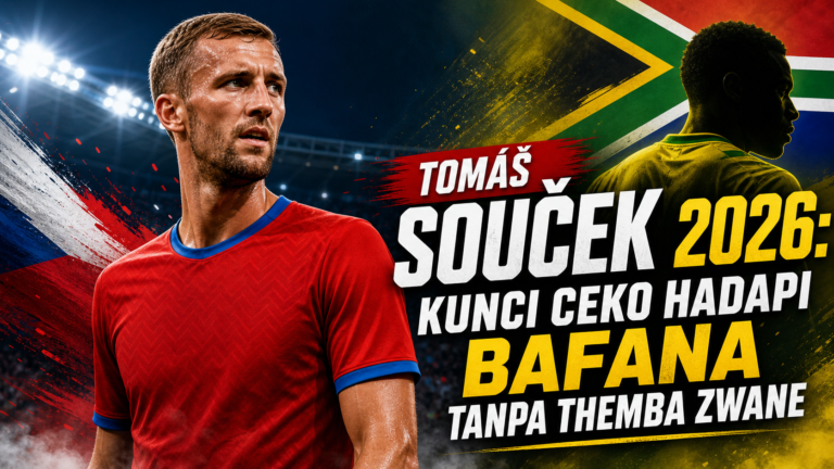 souček - Tomáš Souček 2026: Kunci Ceko Hadapi Bafana Tanpa Themba Zwane