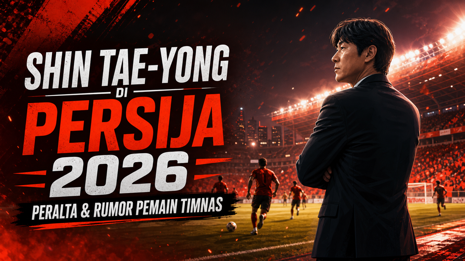 sty - Shin Tae-yong di Persija 2026: Peralta dan Rumor Pemain Timnas