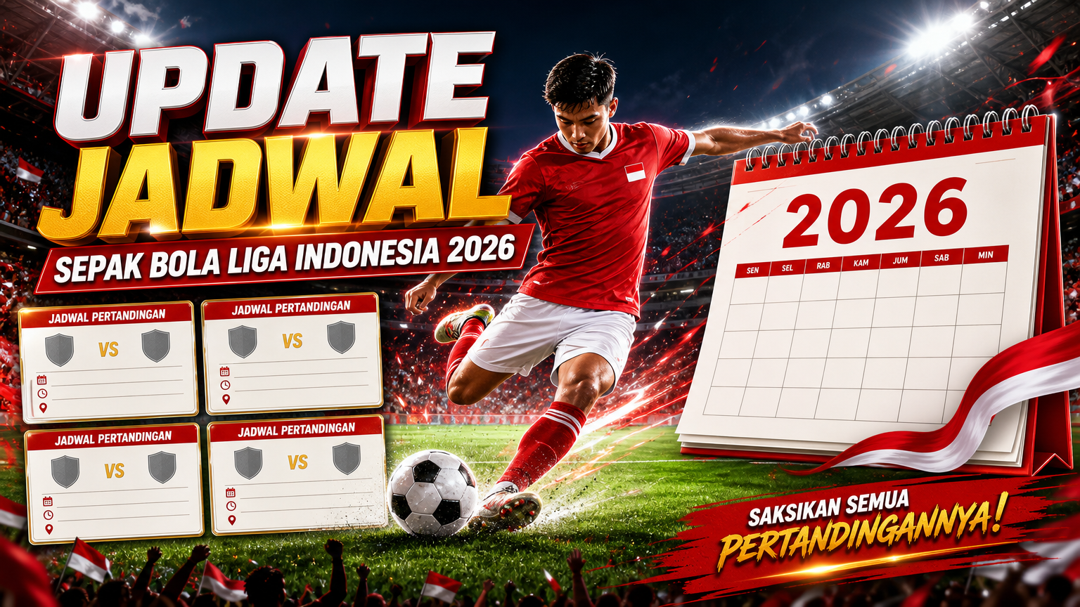 Update Jadwal Sepak Bola Liga Indonesia 2026 - bola