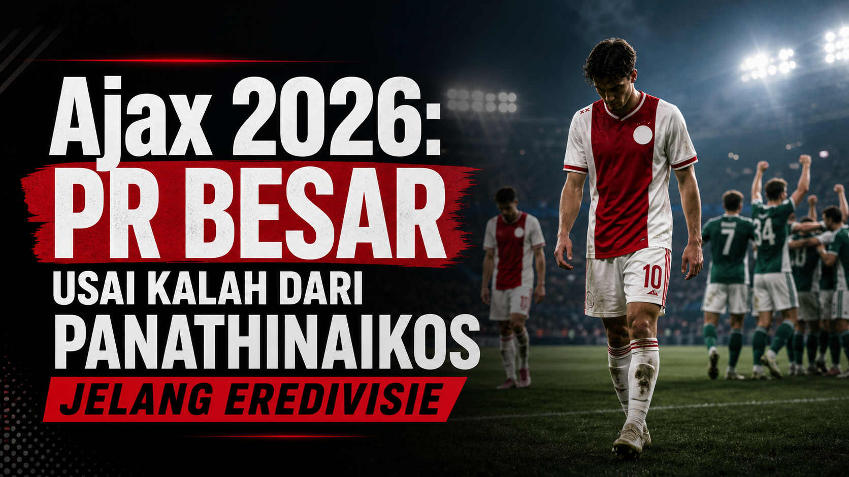 ajax - Ajax 2026: PR Besar Usai Kalah dari Panathinaikos Jelang Eredivisie
