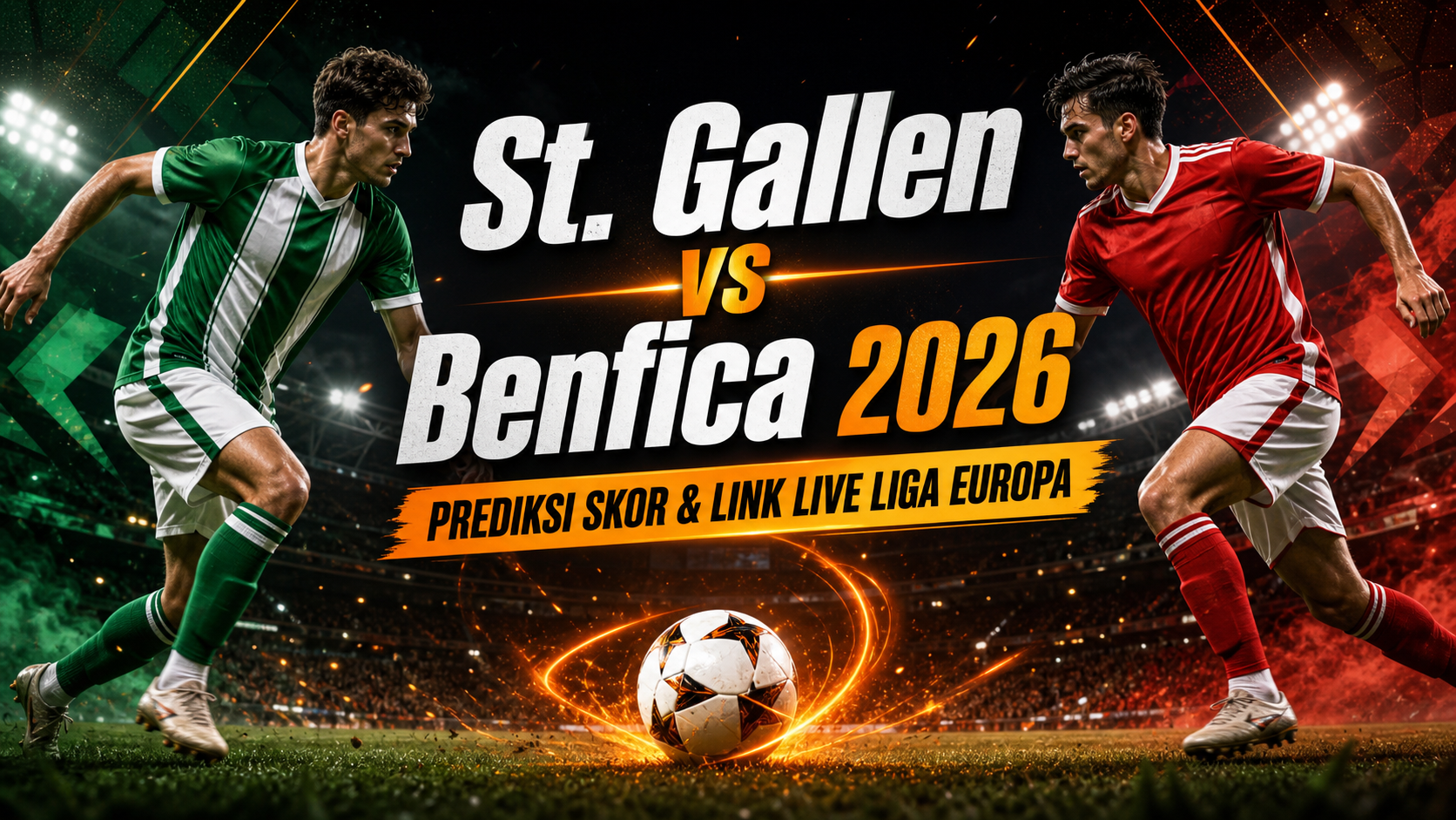benfica - St. Gallen vs Benfica 2026: Prediksi Skor dan Link Live Liga Europa