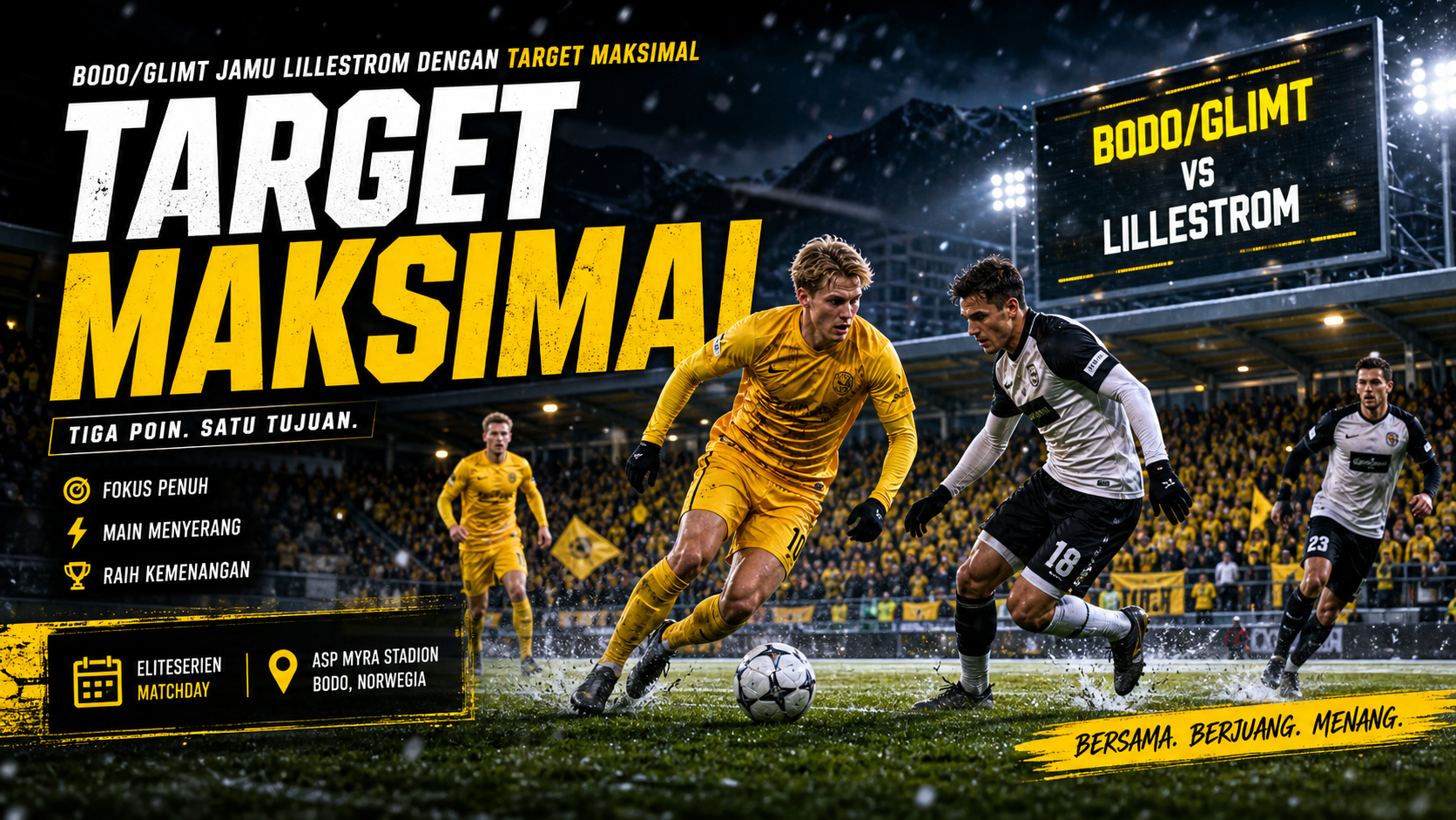 Bodo Glimt Jamu Lillestrom dengan Target Maksimal - bodo
