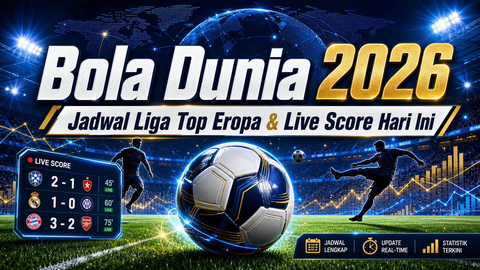 bola - Bola Dunia 2026: Jadwal Liga Top Eropa dan Live Score Hari Ini