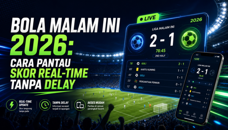 bola - Bola Malam Ini 2026: Cara Pantau Skor Real-Time Tanpa Delay