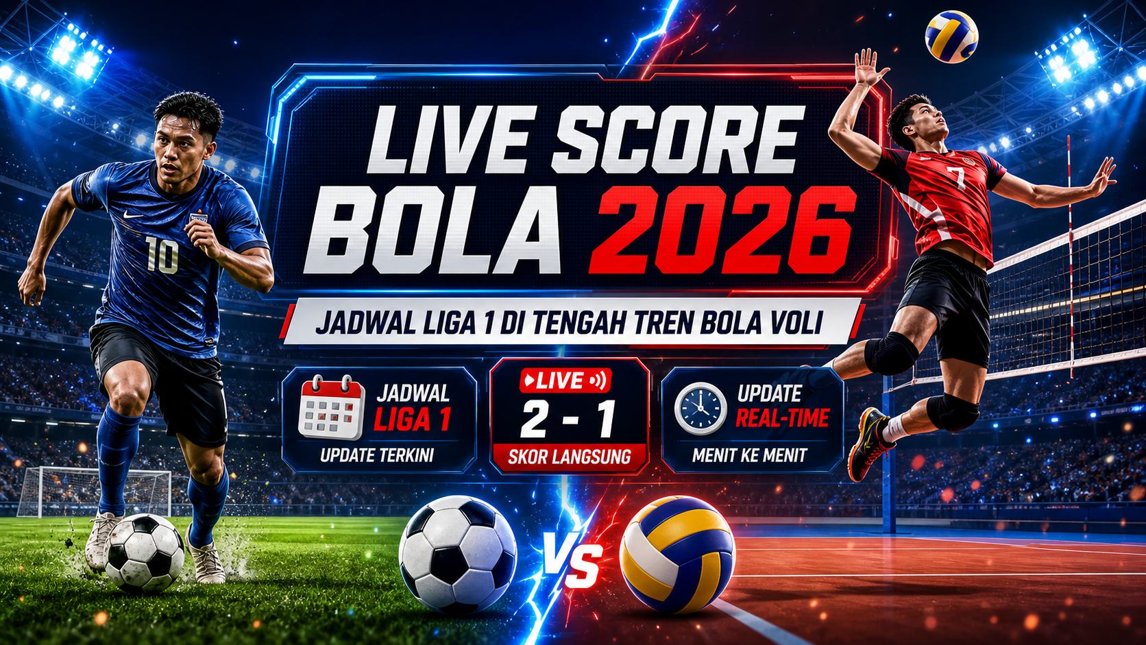 bola - Live Score Bola 2026: Jadwal Liga 1 di Tengah Tren Bola Voli