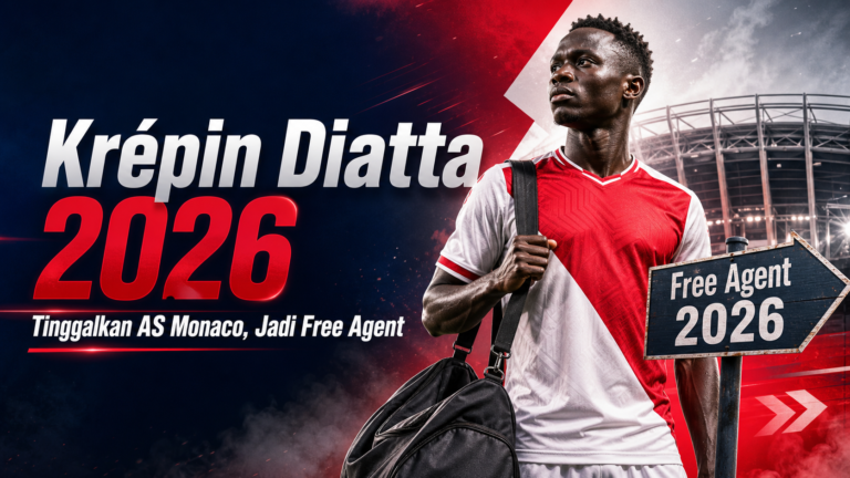 diatta - Krépin Diatta 2026: Tinggalkan AS Monaco, Jadi Free Agent